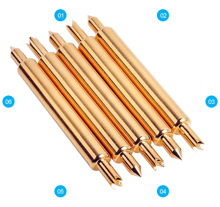 華榮華雙頭探針、高頻測(cè)試彈簧探針、pogopin探針、層層嚴(yán)格質(zhì)檢，保證產(chǎn)品零缺陷